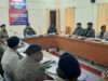नए एसपी कान्तेश कुमार मिश्र ने पुलिस अधिकारियों संग की मासिक अपराध गोष्ठी, स्वर्ण दुकानों के आसपास पुलिस गश्ती बढ़ाने का निर्देश