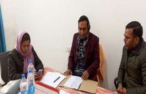 डीएम की गठित तीन सदस्यीय जांच टीम ने पकड़ीदयाल सीडीपीओ कार्यालय की जांच की