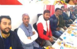 अभिनंदन समारोह आयोजित कर सभापति व उपसभापति पार्षदों किया गया सम्मानित, हुई नगर परिषद की पहली बैठक