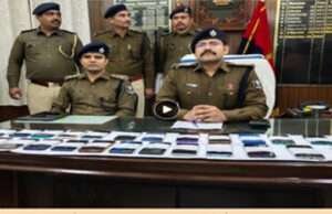 मोतिहारी पुलिस ने इंटरनेशनल फोन चोर गिरोह का किया खुलासा, स्कार्पियो व 26 मोबाइल समेत आधा दर्जन शातिर धराये