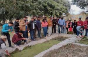 एमएस कॉलेज में आयोजित विशेष शिविर के अंतिम दिन 40 स्वयंसेवकों ने किया केविके परसौनी का दौरा, ली यह जानकारी