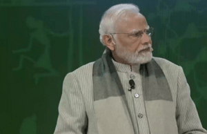 एमएस कॉलेज के स्मार्ट रूम में छात्रों संग प्राचार्य भी पीएम मोदी के परीक्षा पर चर्चा कार्यक्रम से जुड़े