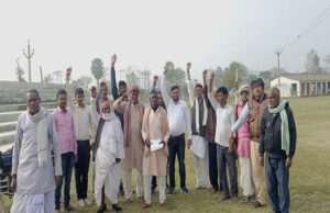 पंचायत सचिव की कार्य प्रणाली से नाराज वार्ड सदस्यों व अनुरक्षकों ने बैठक कर जताया आक्रोश