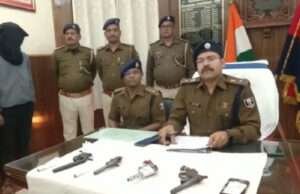 लूट की योजना बनाते छह बदमाशों को पुलिस ने दबोचा, चार आर्म्स व कारतूस बरामद, एसपी ने कही यह बात