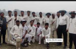 जूलियन क्रिकेट क्लब रेड ने चन्द्रशेखर आजाद क्रिकेट क्लब रेड को 64 रन से हराया