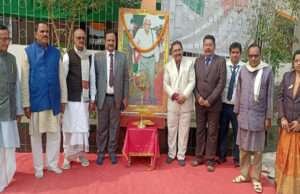 डीएवी नरहां पानापुर में मनी महात्मा नारायण दास ग्रोवर की की जयंती, श्रद्धापूर्वक किए गये याद