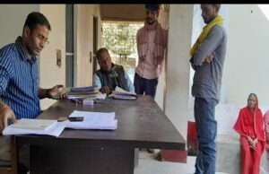 पहाड़पुर थाना परिसर में लगा जनता दरबार, कई मामलो का निबटारा