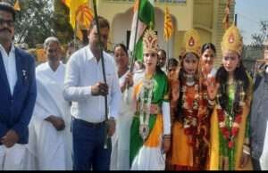 महाशिवरात्रि की विहार मे धूम,चनावे थावे सेवाकेन्द्र ने निकाली शोभा यात्रा