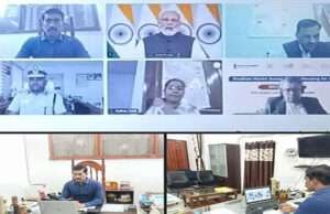 वीडियो कॉन्फ्रेंसिंग के माध्यम से पीएम की उपस्थिति में लीविंग नो सिटीजन बिहाइंड विषय पर वेबिनार