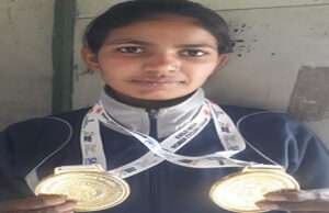 मोतिहारी की बेबी ने झारखंड में आयोजित खेलों इंडिया लीग मैच में जीते दो गोल्ड