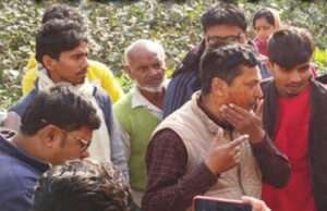 मोतिहारी में बेखौफ बदमाशों ने किराना व्यवसायी पर दागी गोली, गोली की आवाज सुन जुटे लोग