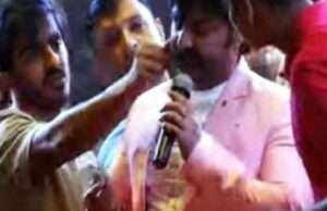 मशहूर भोजपुरी सिंगर पवन सिंह के कार्यक्रम में बवाल, भीड़ ने मारा गाल पर पत्थर, भड़के एक्टर ने कही यह बात