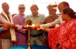स्वच्छता और व्यवहार परिवर्तन को लेकर पंचायत प्रतिनिधियों व स्वच्छता समिति सदस्यों को दिया गया प्रशिक्षण
