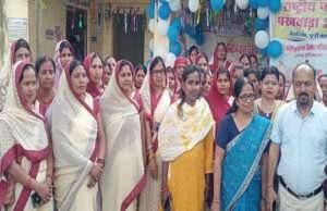 राष्ट्रीय पोषण पखवाड़ा के तहत तेतरिया में श्रीअन्न प्रदर्शनी कार्यक्रम आयोजित