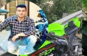 यमुना एक्सप्रेस-वे पर 300 की स्पीड में बाइक चला रहा था यूटयूबर अगस्त्य चौहान, डिवाइडर से टकरा कर मौत