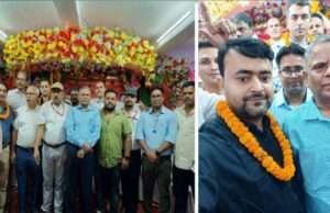 पी.एन.बी.ई.यू ने आयोजित किया भव्य सम्मान समारोह, नए सदस्यांे का हुआ स्वागत