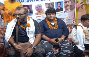 भोजपुरी फिल्म को उद्योग का दर्जा देने एवं फिल्म सिटी निर्माण को लेकर राज्य स्तरीय राज्य स्तरीय आंदोलन को चेताया, पटना में जुटे कलाकार