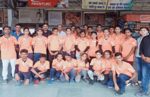 राज्यस्तरीय रोड साइक्लिंग चौंपियनशिप में भाग लेने जिला टीम पूर्णिया रवाना