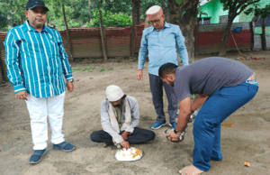 गांधी जयंती पर इस संस्थान ने किया दो दिवसीय चलंत दरिद्र नारायण भोज का आयोजन
