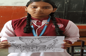 सीएमजे इंस्टीच्यूट ऑफ एजुकेशन में चित्रकला प्रतियोगिता आयोजित, बच्चों ने दिखाई प्रतिभा