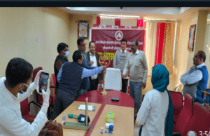 ऑल इण्डिया पंजाब नेशनल बैंक ऑफिसर्स एशोसिएशन के 60वें वर्षाेत्सव पर फैंसी क्रिकेट मैच, स्वास्थ्य जांच शिविर