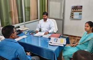प्रेक्षक प्रबंधन कोषांग के नोडल पदाधिकारी ने की कोषांग के अन्य पदाधिकारी व कर्मियों के साथ बैठक