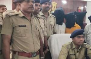 मोतिहारी में मिनी गन फैक्ट्री का उद्भेदन, आर्म्स के साथ 5 बदमाश धराये