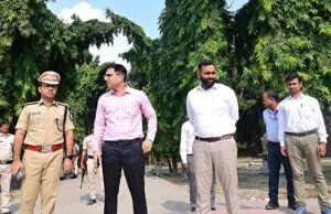 डीएम- एसपी ने शहर के विभिन्न छठ घाटों का किया निरीक्षण, दिए ये निर्देश