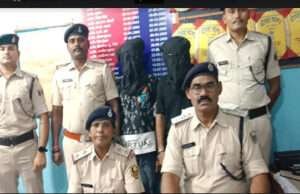 पुलिस को मिली बड़ी सफलता, अपराध की योजना बनाते दो बदमाश हथियार सहित धराये