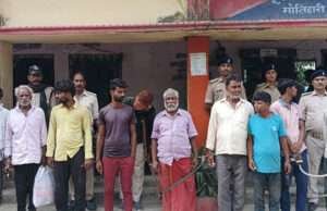 छतौनी पुलिस ने 24 घंटे के अंदर 14 लोगों को पकड़ा, बीस हजार का इनामी बदमाश धराया