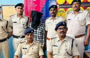 पुलिस ने लूट की योजना बनाते बदमाशों को हथियार एवं कारतूस के साथ गिरफ्तार