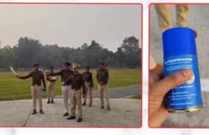 उपद्रवियों से निबटने के लिए पुलिस का नया हथियार ‘चिल्ली ग्रेनेड’, पुलिस लाइन में की गई मॉक ड्रिल