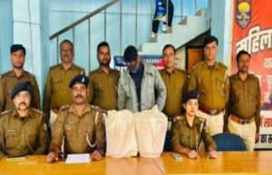 मोतिहारीः 13.345 किलोग्राम मादक पदार्थ बरामद, कुख्यात गांजा तस्कर गिरफ्तार