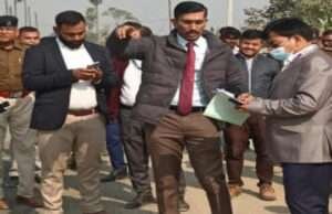 बिहार राज्य पथ विकास निगम के प्रबंध निदेशक शीर्षत कपिल ने सीएम के कार्यक्रम की तैयारियों का लिया जायजा