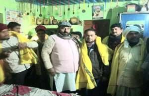 आप सब की आवाज पार्टी के राष्ट्रीय अध्यक्ष आरसीपी सिह के स्वागत की जोरदार तैयारी