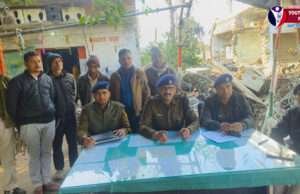 ग्रामीण के दरवाजे से चोरी गया ट्रैक्टर और ट्रॉली बरामद, चार गिरफ्तार