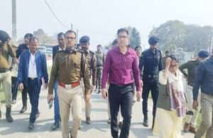 20 फरवरी से शुरू होगा तीन दिनी केसरिया महोत्सव, डीएम व एसपी ने किया आयोजन स्थल का निरीक्षण