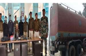 आईओसीएल की पाईप लाईन में सेंधमारी कर डीजल चोरी करने वाले अंतरराज्यीय गिरोह का भंडाफोड़