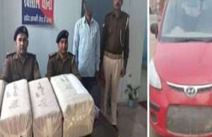 रक्सौल में 14 लाख के गांजा के साथ तस्कर गिरफ्तार, तस्करी की बड़ी योजना विफल