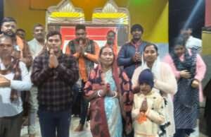 रथ सप्तमी के अवसर पर स्वरांजलि सेवा संस्थान ने किया हनुमान चालीसा पाठ