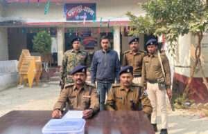 ब्रेकिंगः चर्चित कुबेर पांडेय हत्याकांड का मास्टरमाइंड बदमाश धराया, आम्स व मादक पदार्थ बरामद