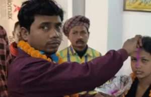 मोतिहारीः मंदिर या मंडप में नहीं ग्राम कचहरी में हुई प्रेमी युगल की शादी