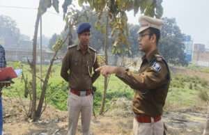 एसपी स्वर्ण प्रभात ने घटनास्थल पर पहुंच प्रॉपर्टी डीलर हत्याकांड की जांच की, कही यह बात