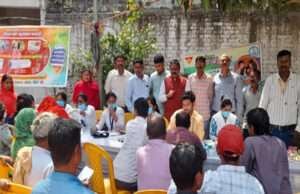 शहरी प्राथमिक स्वास्थ्य केंद्र ने किया आउटरिच कैंप का आयोजन, 200 से अधिक लोगों की हुई जाँच व निःशुल्क दवाओं का वितरण