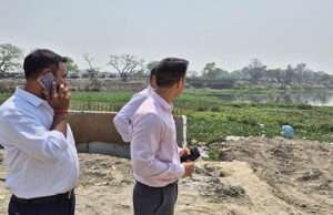 डीएम सौरभ जोरवाल ने गांधी चौक-मिस्कौट तक बन रहे पथ का किया अवलोकन, अतिक्रमण हटाने का निर्देश