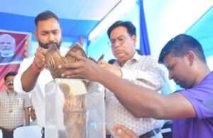 खेलो इंडिया यूथ गेम्स – 2025 के टॉर्च टूर यात्रा का किया गया भव्य स्वागत