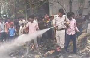 मोतिहारी में खाना बनाते समय अचानक लगी आग, तीन बच्चियों की झुलसकर मौत