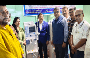 रोटरी मोतिहारी लैपटॉप डायलिसिस सेंटर का उद्घाटन, गरीब किडनी मरीजों को मिलेगी सुविधा