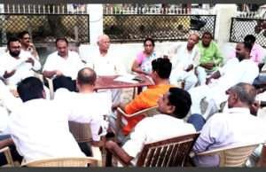 गांधी स्मारक कमेटी चुनाव प्रकरण ले रहा बड़े आंदोलन का रूप, विरोध में हुई बैठक मे लिए गए कई निर्णय