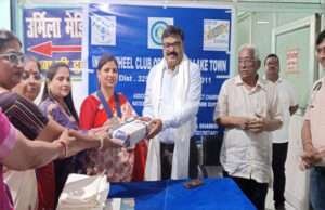 राष्ट्रीय चिकित्सक दिवस पर इनर व्हील क्लब ने 9 डॉक्टरो को किया सम्मानित